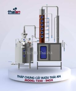 Model: T250 – INOX | Chưng cất 50-70kg