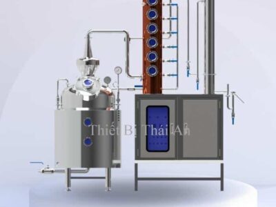 Model: T250 – INOX | Chưng cất 50-70kg