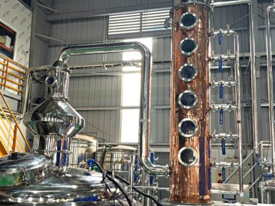 tháp chưng cất rượu Thái An BT1000