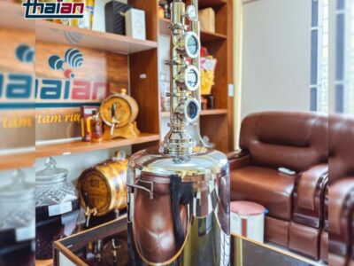 Tháp chưng cất mini 10kg