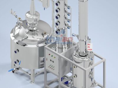 tháp chưng cất rượu chân không TA300